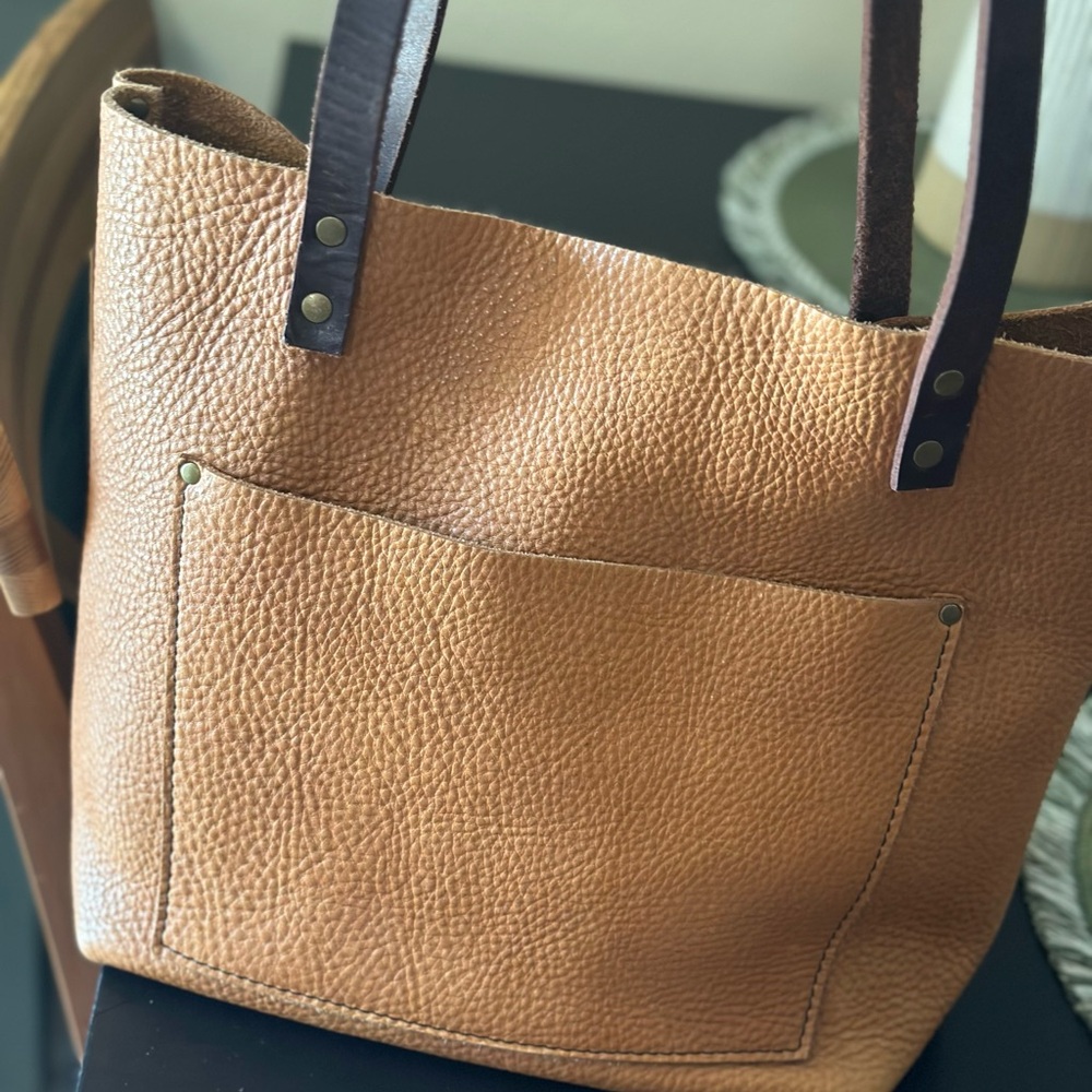 Portland Leather DUNE medium classic tote